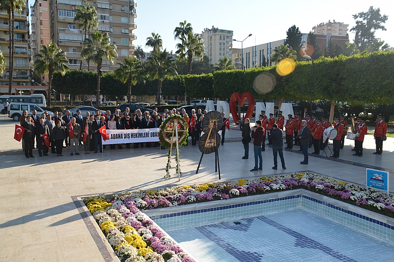 22 KASIM 2016 TARİHİNDE BİLİMSEL DİŞ HEKİMLİĞİNİN 108. KURULUŞ YIL DÖNÜMÜ ATATÜRK PARK'INDA KUTLANDI