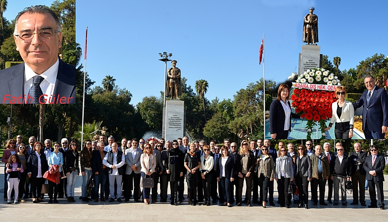 Türk Diş Hekimliğinin 107. Yılı Nedeniyle; 22 Kasım Pazar Günü Atatürk Anıtına Çelenk Sunma Töreni ve Basın Açıklaması Yapıldı