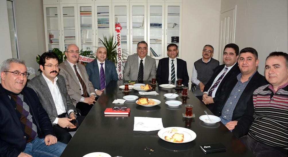 Adana Eczacı Odası'ndan Fatih Güler'e Ziyaret