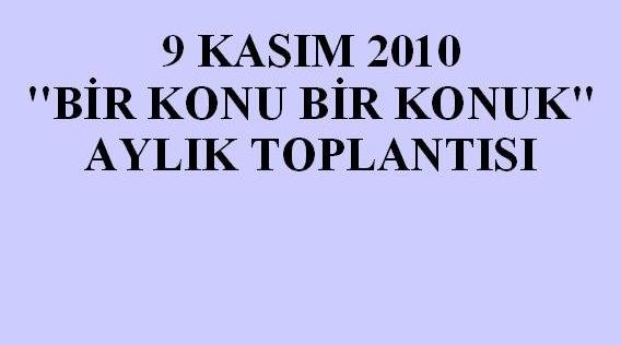 9 KASIM 2010 