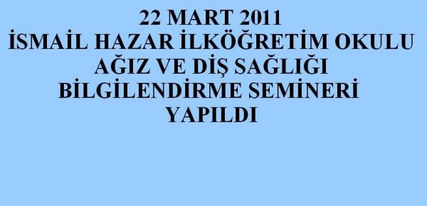 22 MART 2011