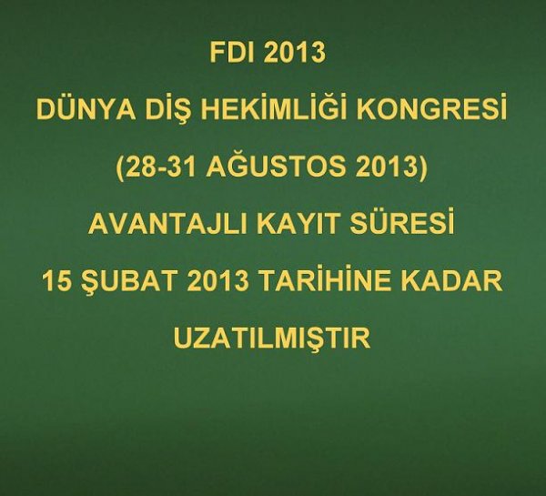 FDI, AVATAJLI KAYIT SÜRESİ UZATILDI