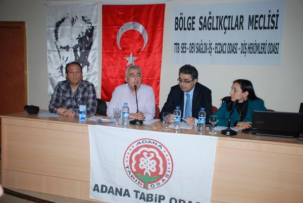 BÖLGE SAĞLIKÇILAR MECLİSİ ADANA' DA TOPLANDI