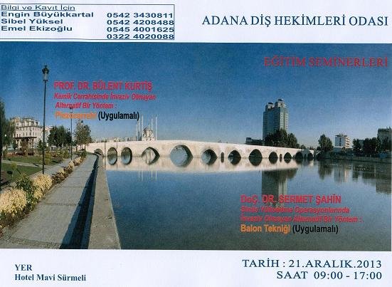 21 ARALIK 2013 CUMARTESİ GÜNÜ SAAT 10:00-17:00 HOTEL MAVİ SÜRMELİ'DE EĞİTİM SEMİNERİ YAPILACAKTIR 